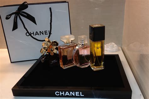 chanel perfume tray|chanel perfume with free gift.